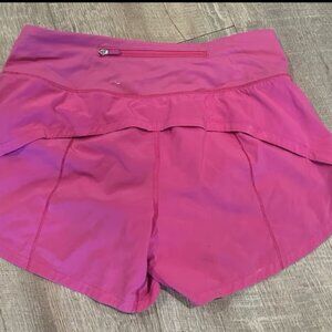 Lululemon Speed Shorts Size 4